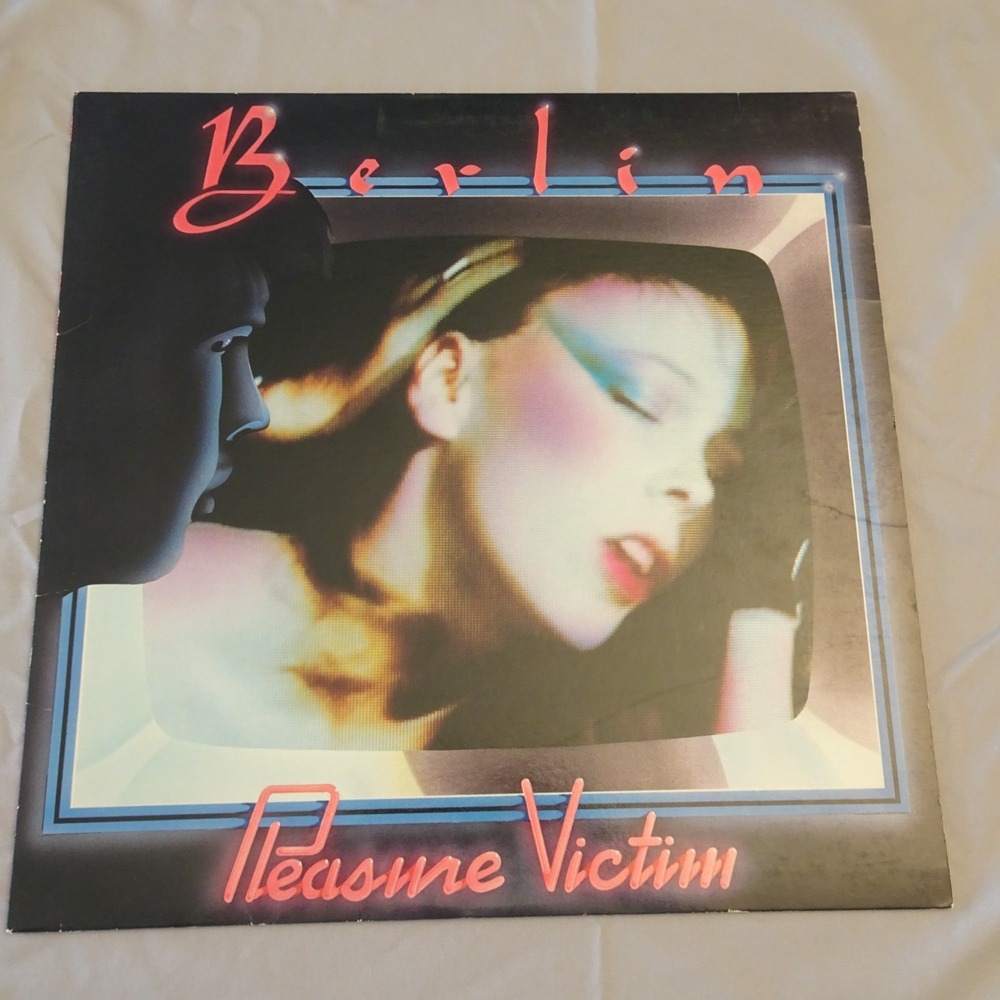 Berlin Pleasure Victim 1982 Vinyl LP w/Inner Sleeve, Geffen Records GHS‎ 2036